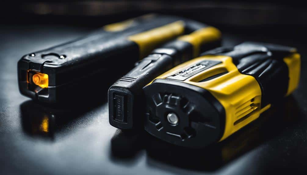 difference between taser and stun gun